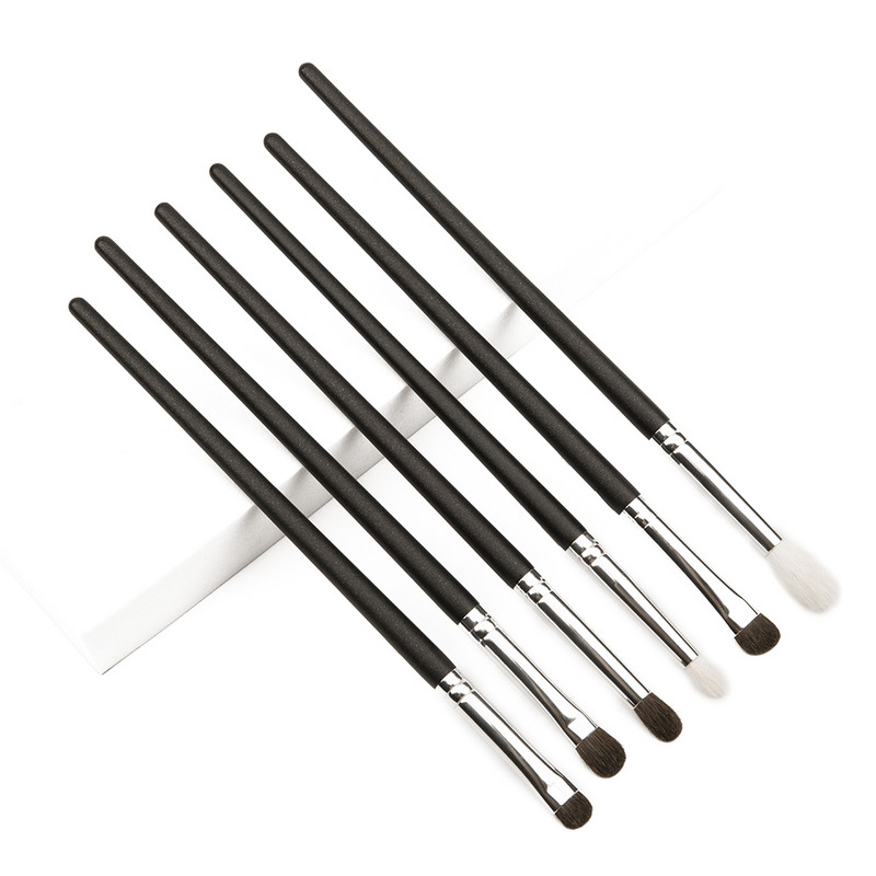 Shinedo 2/3/8/7 db sminkecset szett szemhéjpúder matt fekete színű puha kecskeszőr szépség sminkkészlet Brochas Maquillage