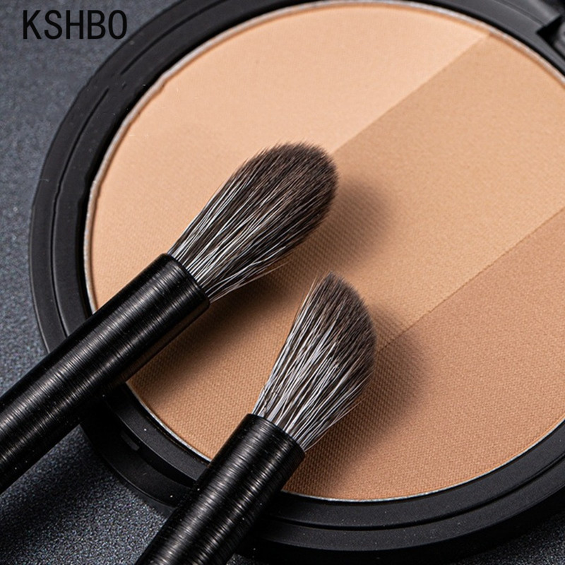 1/2 buc Perie pentru umbre pentru nas Pensule de machiaj pentru contur unghiular Bronzant pentru fata Siluetă pentru fard de pleoape Instrumente de machiaj pentru amestecare cosmetice