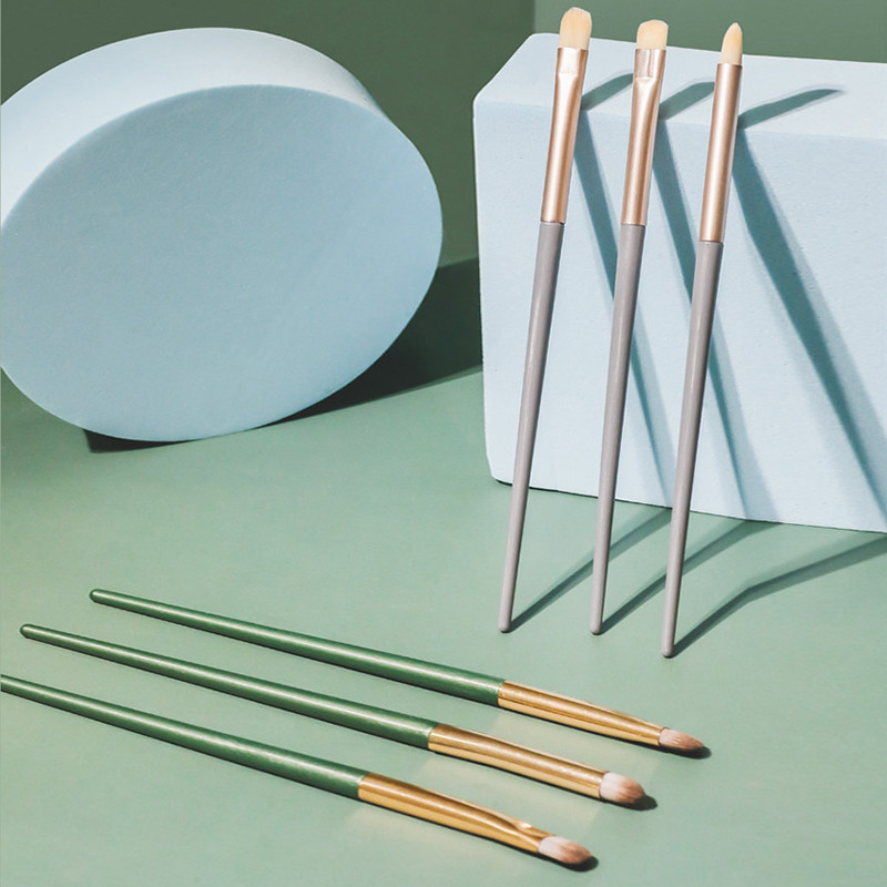 3 bucăți/set perie pentru pete pentru amestecarea fardului de pleoape, aplicator de pudră, instrument de machiaj, frumusețe, moale, perie pentru pete, instrument de machiaj