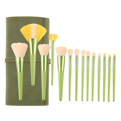 14 vnt Creative Daisy makiažo šepetėlių rinkinys laisvos pudros akių šešėlių maskavimo priemonė Highlight Flower Brush Super Soft Beauty Cosmetics Tools