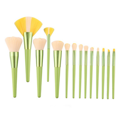 14 vnt Creative Daisy makiažo šepetėlių rinkinys laisvos pudros akių šešėlių maskavimo priemonė Highlight Flower Brush Super Soft Beauty Cosmetics Tools