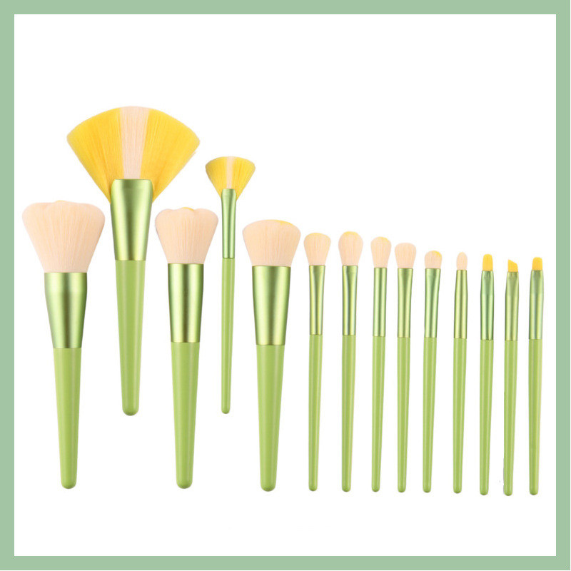 14 vnt Creative Daisy makiažo šepetėlių rinkinys laisvos pudros akių šešėlių maskavimo priemonė Highlight Flower Brush Super Soft Beauty Cosmetics Tools
