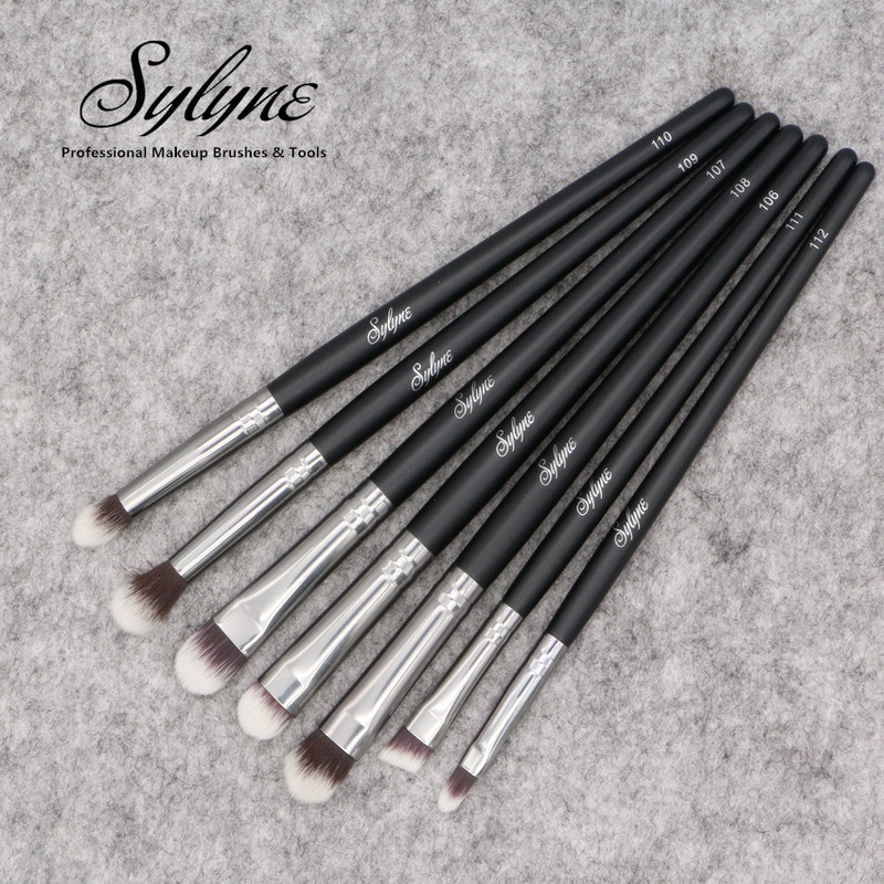 Pensule de machiaj profesionale de înaltă calitate Sylyne Blender complet pentru fard de pleoape Set de pensule de machiaj Instrumente Accesorii.