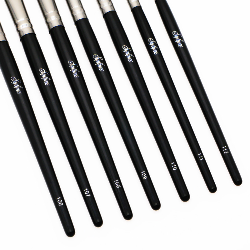 Pensule de machiaj profesionale de înaltă calitate Sylyne Blender complet pentru fard de pleoape Set de pensule de machiaj Instrumente Accesorii.