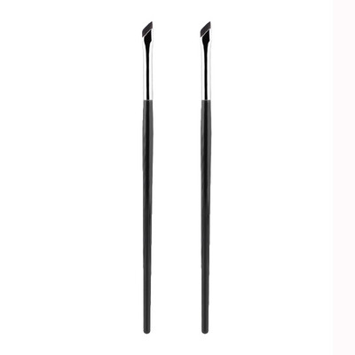 Upgrade Blade Eyeliner Brush Perie plată pentru sprâncene cu unghi fin ultra subțire Sub ochi Așezați perie de machiaj Perie cu detalii precise
