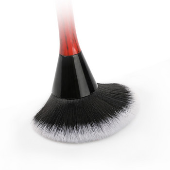 Μεγάλα πινέλα μακιγιάζ Cream for Foundation Powder Brush Retro Wooden Soft Face Blush Brush Εργαλείο μακιγιάζ για επαγγελματικά καλλυντικά
