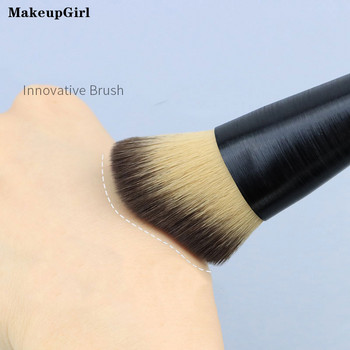 MakeupGirl Black Brushes Makeup Face Soft Fluffy Professional Makeup Εργαλεία βούρτσας γλυπτικής μαλλιών από συνθετικές ίνες υψηλής ποιότητας