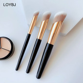 LOYBJ 1/2/3Pcs Kist za podlogu Četkice za korektor Četke za šminku Tekuća podloga BB krema Okrugli kist za šminku Tear Trough podočnjaci