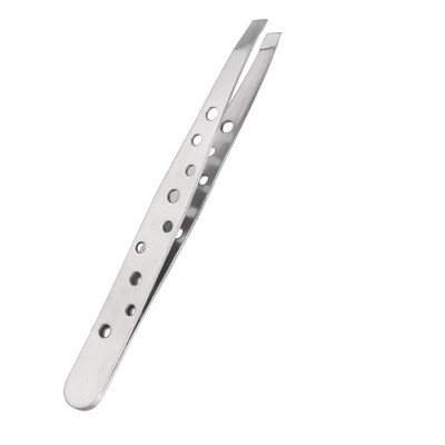 Bigudiuri pentru sprâncene din oțel inoxidabil pentru gene Autocolante pentru pleoape duble Machiaj Sprâncene Pensetă pentru gură oblică Clește pentru sprâncene ToolTSLM1