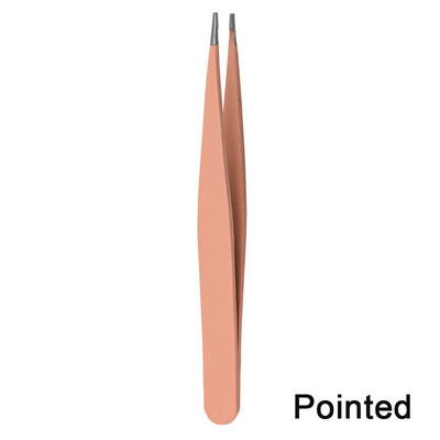 Pensete pentru îndepărtarea părului Set pensete pentru sprâncene Vârf plat/Vârf înclinat/Vârf punct/Vârf oblic Pensete pentru îndepărtarea părului pentru ochi