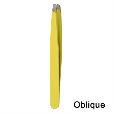Pensete pentru îndepărtarea părului Set pensete pentru sprâncene Vârf plat/Vârf înclinat/Vârf punct/Vârf oblic Pensete pentru îndepărtarea părului pentru ochi