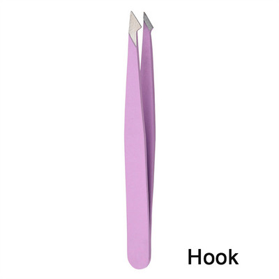 Pensete pentru îndepărtarea părului Set pensete pentru sprâncene Vârf plat/Vârf înclinat/Vârf punct/Vârf oblic Pensete pentru îndepărtarea părului pentru ochi