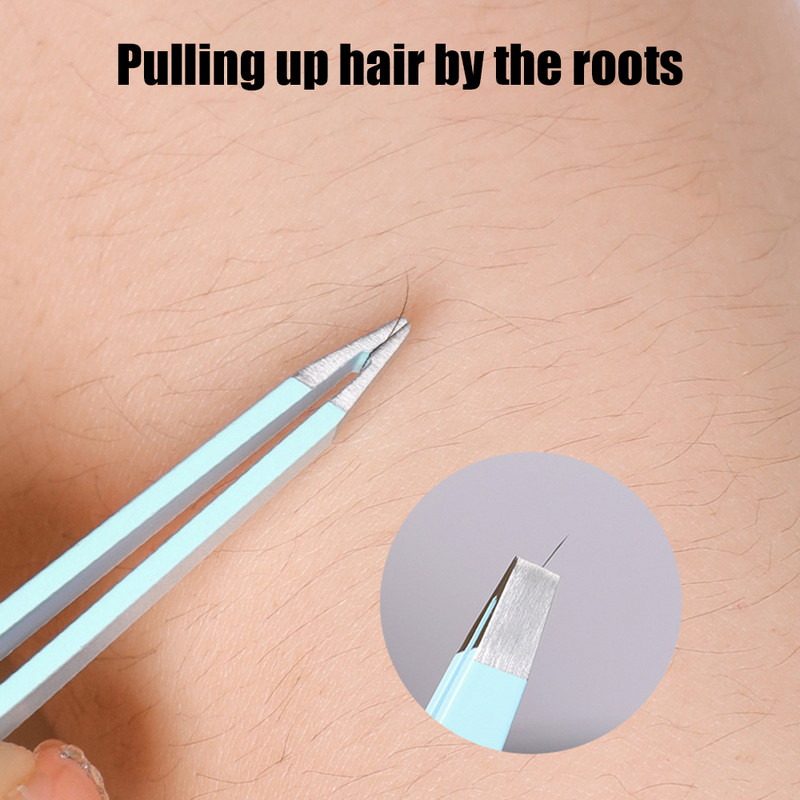 Pensetă pentru sprâncene Pensetă pentru agrafă pentru sprâncene din oțel inoxidabil Dispozitiv de smulgere fină pentru barbă Instrumente de reparație la domiciliu pentru îndepărtarea părului facial rătăcit