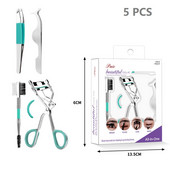 Kit pentru sprâncene cu ondulator de gene 5 buc, pensetă pentru gene și perie pentru sprâncene pentru femei