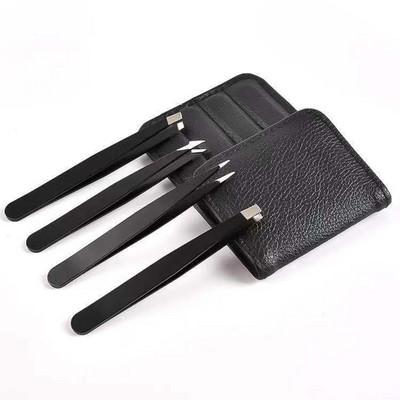 Pensetă pentru sprâncene din oțel inoxidabil Clip pentru smulgerea părului Trimmer pentru sprâncene Clip pentru extensie de gene Machiaj Reparații de frumusețe și pentru sprâncene