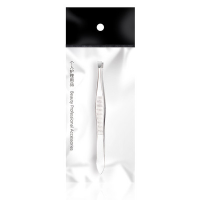 2kom/set Profesionalna kopča za uklanjanje dlačica od nehrđajućeg čelika Sredstvo za uklanjanje dlačica s lica i obrva Pinceta Alat za šminkanje Pinset