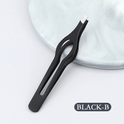 5 krāsu Profesionāla uzacu pincete nerūsējošā tērauda slīpi smalki matiņu novilkšanas uzacu klipši matiņu noņemšanai pincetes grima rīki