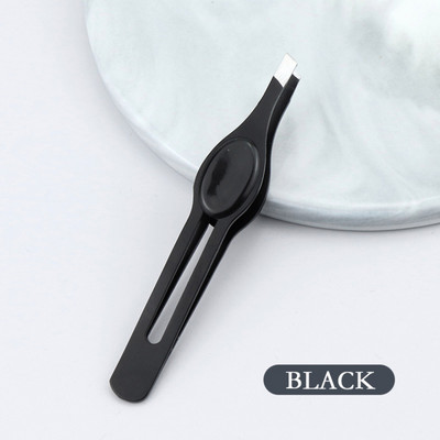 5 krāsu Profesionāla uzacu pincete nerūsējošā tērauda slīpi smalki matiņu novilkšanas uzacu klipši matiņu noņemšanai pincetes grima rīki