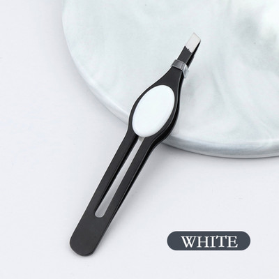 5 krāsu Profesionāla uzacu pincete nerūsējošā tērauda slīpi smalki matiņu novilkšanas uzacu klipši matiņu noņemšanai pincetes grima rīki