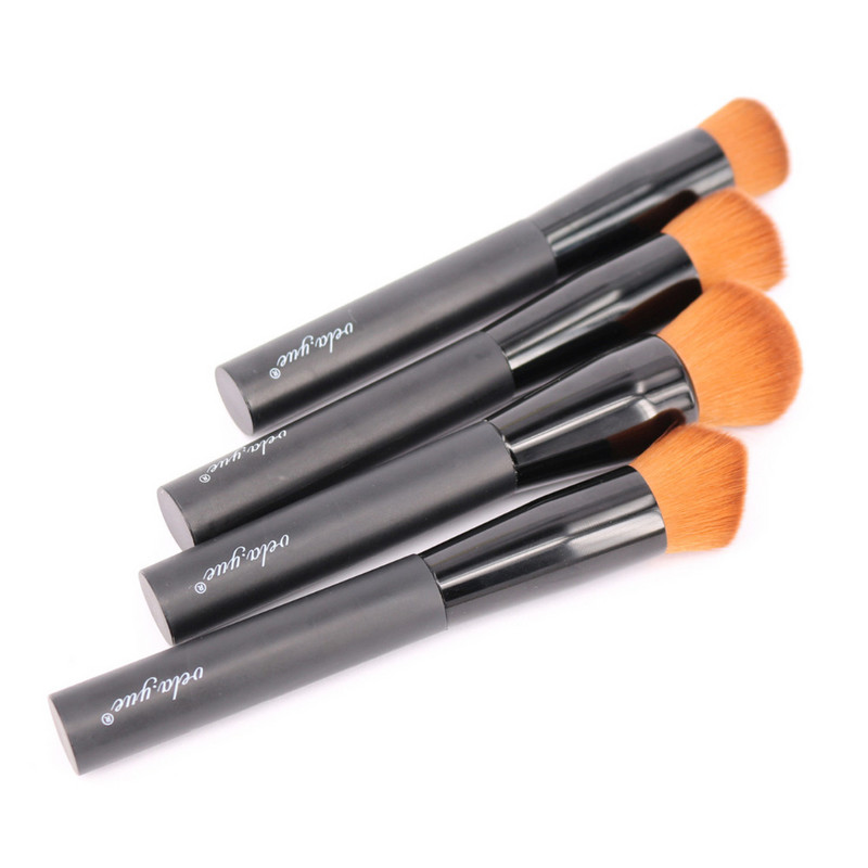 Vela.Yue Pensule de machiaj Pudră de față Fond de ten Fard de obraz Bronzer Cremă Primder Base Multitasker Kabuki Cosmetics Instrumente de frumusețe