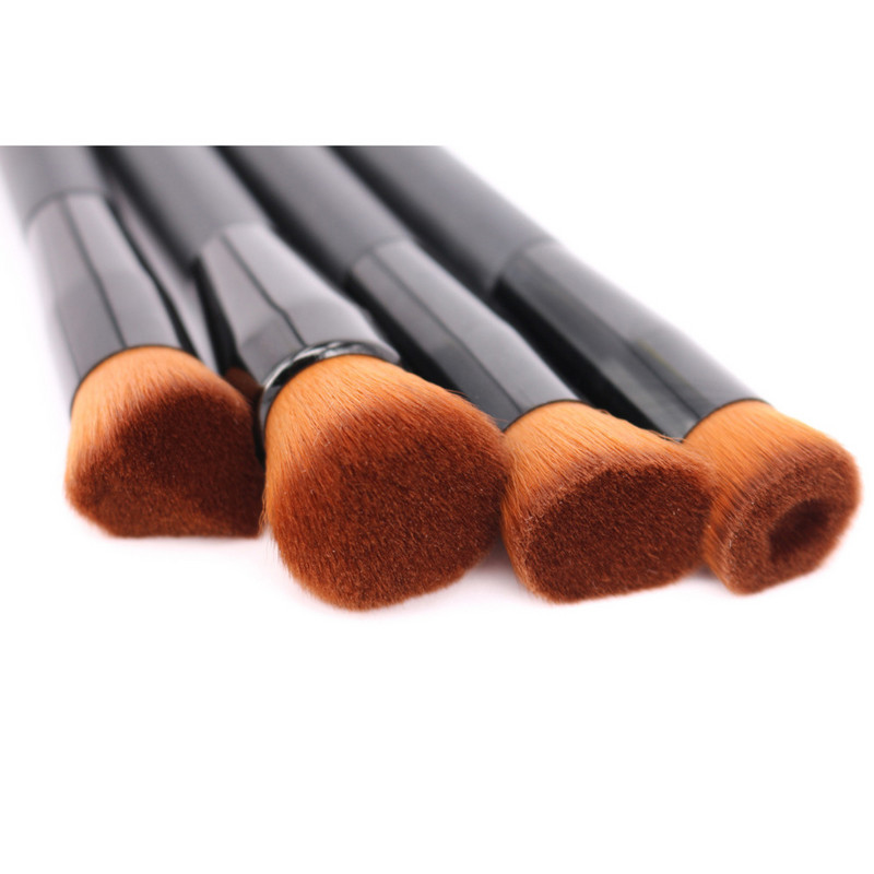 Vela.Yue Pensule de machiaj Pudră de față Fond de ten Fard de obraz Bronzer Cremă Primder Base Multitasker Kabuki Cosmetics Instrumente de frumusețe