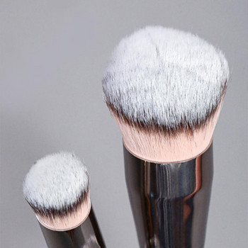 Μαύρα πινέλα μακιγιάζ Set Eye Face Cosmetic Foundation Powder Blush Kabuki Blending Professional Make Up Brush Beauty Tool