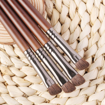 OVW 1PCS Medium Angled Shading Brushes Makeup for Eye Shadow Blending Contouring Pony Hair Brush Professional Scuplting Tools