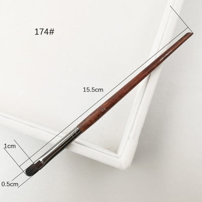 Pensule mică de lemn pentru corector #174 #176#202 #230 Pensule profesionale de machiaj pentru creion de ochi pentru buze Instrumente cosmetice pentru machiaj