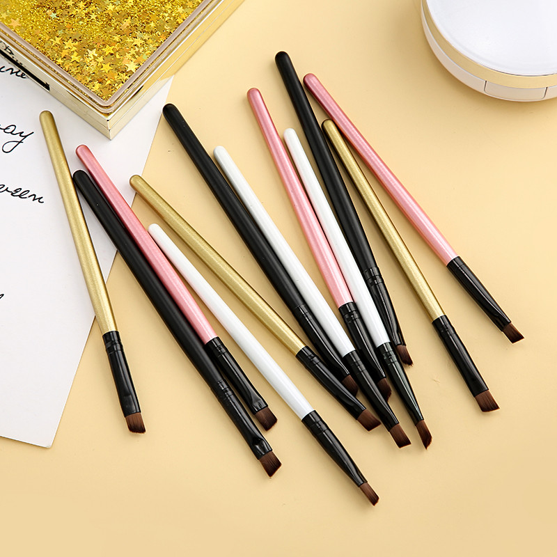 3 buc/set set de pensule de machiaj pentru perie de sprâncene set de pensule pentru ochi fard de pleoape rimel amestec creion machiaj instrumente cosmetice portabile