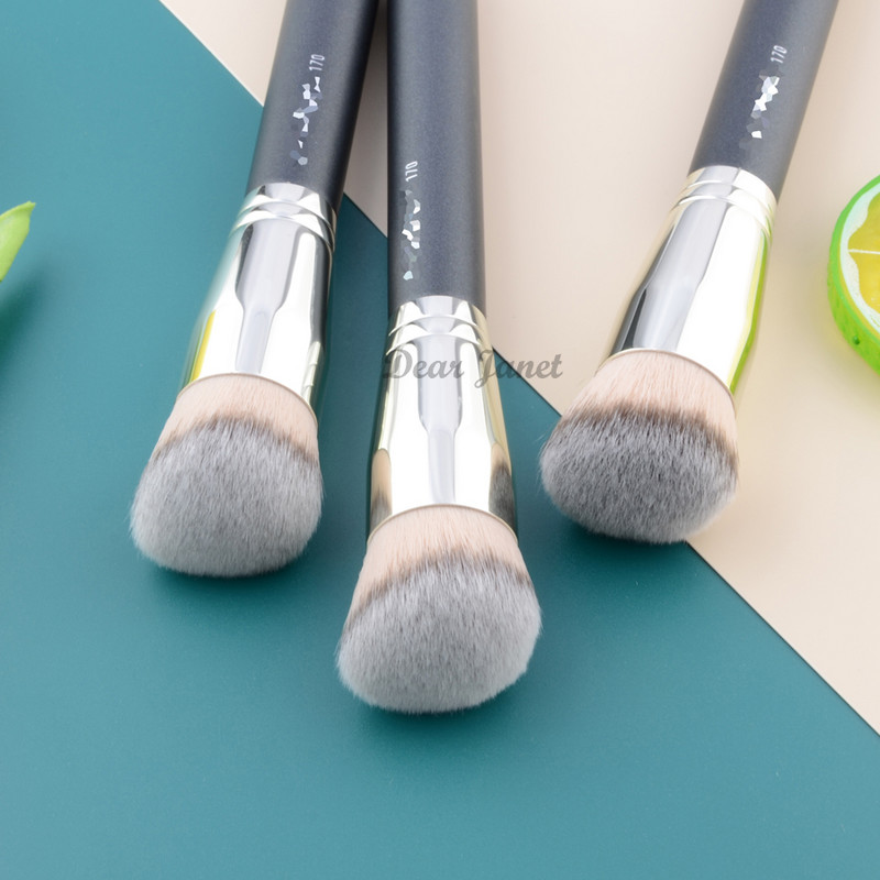 1 bucată pensule de machiaj pentru fond de ten în unghi M170 Magic Liquid Foundation Cream Pensule de machiaj Instrumente de frumusețe Cosmetice