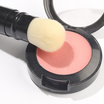 Πινέλο μακιγιάζ με διπλό άκρο Πτυσσόμενο φορητό πινέλο ρουζ προσώπου με σκόνη μακιγιάζ