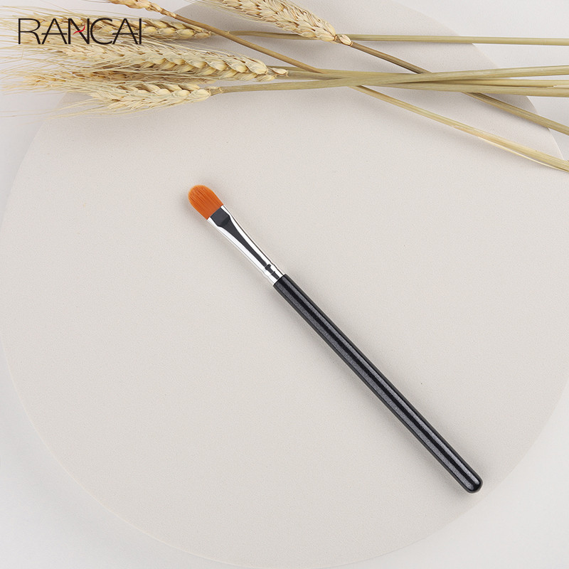 Pensule de machiaj RANCAI 1 buc Corectator pentru limbă Fard de pleoape Crema de ochi Blending Ochi Contur feței Cosmetice Frumusețe Machiaj Pensule