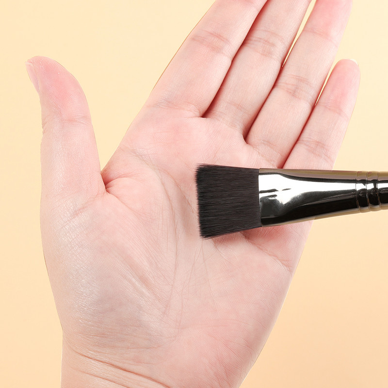 OVW veido kaukių šepetėlis Profesionalus pagrindo šepetėlis Veido odos priežiūros kaukės Plokšti veido šepetėliai Kosmetikos grožio priemonės