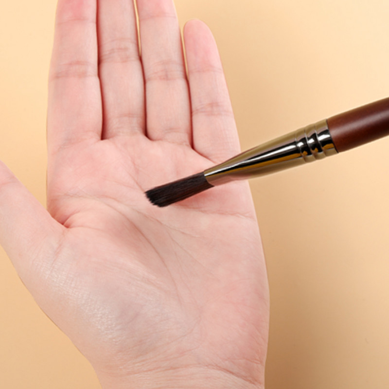 OVW veido kaukių šepetėlis Profesionalus pagrindo šepetėlis Veido odos priežiūros kaukės Plokšti veido šepetėliai Kosmetikos grožio priemonės