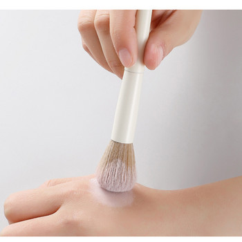Нови 10 бр. White Zero Makeup Brush Set Комплект четки за фон дьо тен Blending Power Brush Козметичен инструмент за красота грим