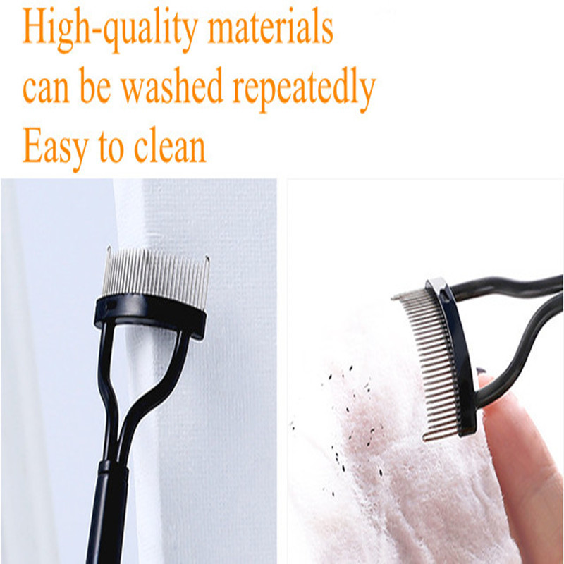 1 tk Ripsmete eraldamise kammkoolutaja Beauty Makeup Ripsmeeraldaja kokkupandav metallist ripsmehari kamm Ripsmetušš Curl Beauty Makeup