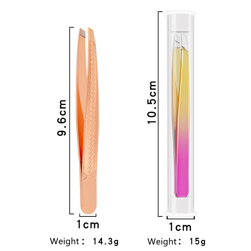 Pensetă pentru sprâncene, 1 buc. Trimmer profesional, pentru îndepărtarea părului pentru gene, pentru geantă pentru bărbați sau femei