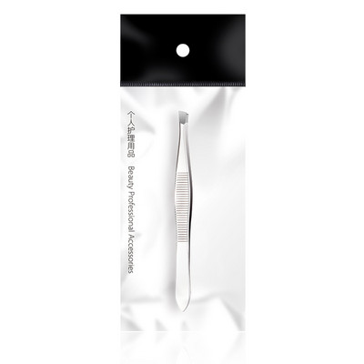 2kom/set Profesionalna kopča za uklanjanje dlačica od nehrđajućeg čelika Sredstvo za uklanjanje dlačica s lica i obrva Pinceta Alat za šminkanje Pinset