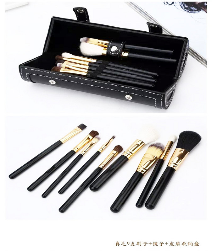 MAC Väärtuslikud meigipintslid Meigitööriistad 9 komplekti meigikingitusi jumestuskreemi pintslite komplekt Meigipintslite komplekt Lauvärvid Beauty