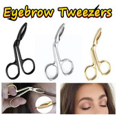 1 kom pinceta za obrve škare za ravne obrve pinceta pinceta za obrve štipaljka za dlačice Tip Plucker D4E4