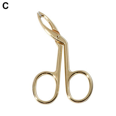 1 kom pinceta za obrve škare za ravne obrve pinceta pinceta za obrve štipaljka za dlačice Tip Plucker D4E4