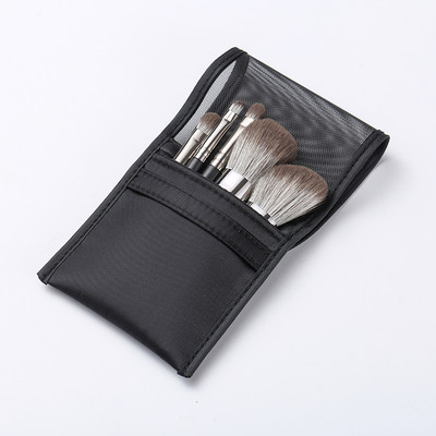 Set de mini pensule de machiaj 5 buc. fard de ochi Fond de ten pudră gene corector de buze fard de obraz Set de pensule de machiaj portabil de călătorie moale