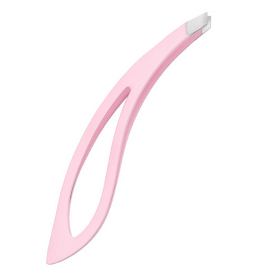 Τσιμπιδάκι φρυδιών Αποτρίχωση λοξό εξολκέα από ανοξείδωτο ατσάλι Κόψιμο σε σχήμα μπανάνας Εργαλεία καλλυντικών Κλιπ μακιγιάζ Pinzas Depilar