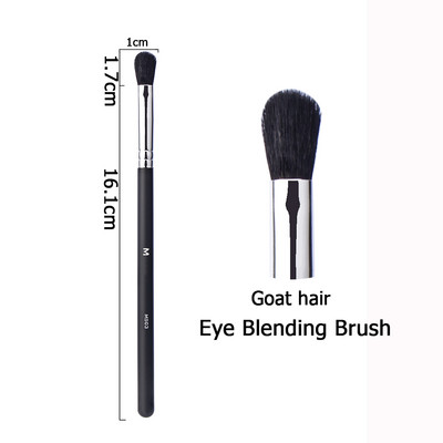 M-503 Perie pentru amestecarea ochilor Fard de pleoape Perie de machiaj pentru amestecarea cutelor Păr de capră Fard de ochi Cremă lichidă Pudră Instrument de machiaj pentru ochi