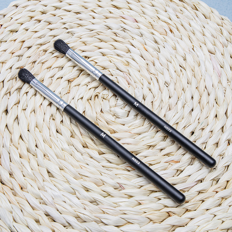 M-503 Perie pentru amestecarea ochilor Fard de pleoape Perie de machiaj pentru amestecarea cutelor Păr de capră Fard de ochi Cremă lichidă Pudră Instrument de machiaj pentru ochi