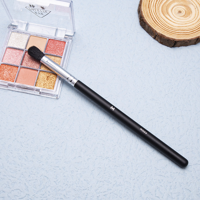 M-503 Perie pentru amestecarea ochilor Fard de pleoape Perie de machiaj pentru amestecarea cutelor Păr de capră Fard de ochi Cremă lichidă Pudră Instrument de machiaj pentru ochi