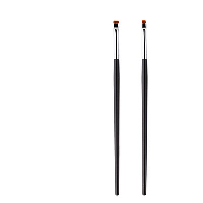 Αναβάθμιση Blade Ultra Thin Eyeliner Brush Βούρτσα λεπτής γωνίας επίπεδης φρυδιών κάτω από το μάτι Πινέλα μακιγιάζ Πινέλο ακριβείας λεπτομέρειας