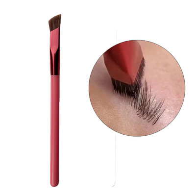 Αναβάθμιση Blade Ultra Thin Eyeliner Brush Βούρτσα λεπτής γωνίας επίπεδης φρυδιών κάτω από το μάτι Πινέλα μακιγιάζ Πινέλο ακριβείας λεπτομέρειας