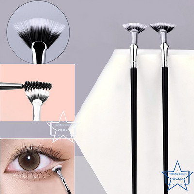 Αναβάθμιση Blade Ultra Thin Eyeliner Brush Βούρτσα λεπτής γωνίας επίπεδης φρυδιών κάτω από το μάτι Πινέλα μακιγιάζ Πινέλο ακριβείας λεπτομέρειας