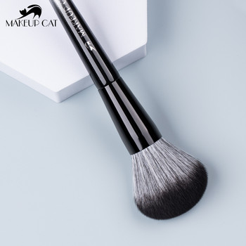 Μακιγιάζ Cat Cosmetic Brush-2022New Black Silver Series-17BASF Hair Soft Brushes-Tool Beauty Tool για αρχάριους και επαγγελματίες-Στιλό μακιγιάζ